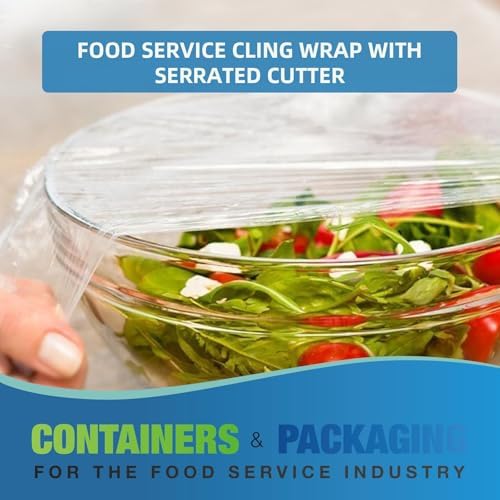 Clear Plastic Cling Wrap for Food, Standard 24" X2000ft - Image 3