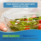 Clear Plastic Cling Wrap for Food, Standard 24" X2000ft - Image 3