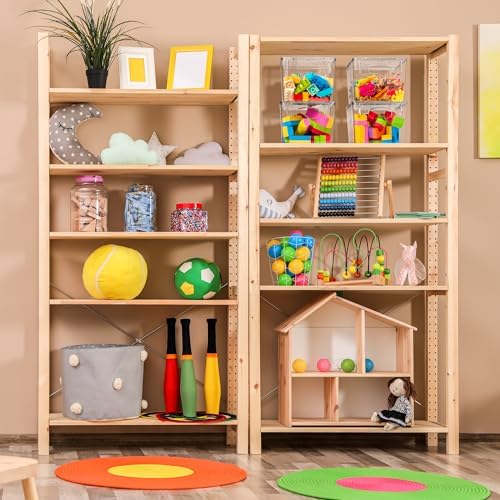 Sorbus Clear Toy Storage Bins with Lids, Stackable (Medium, 4 Pack) - Image 5