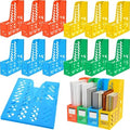 Glenmal 12 Pack Magazine File Holder Organizers Vertical Desk, Colorful by Glenmal