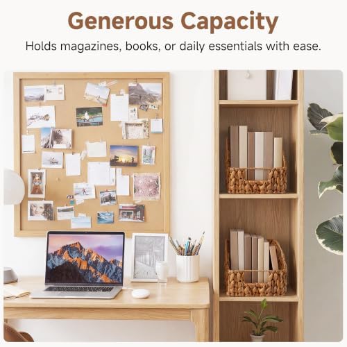 StorageWorks Decorative Baskets, Hyacinth Storage Baskets, Pantry Baskets - Image 4