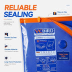 Vacbird Vacuum Storage Bags with Rechargeable Cordless Pump,9 Pack 3 Sizes Compression Packing Seal Bags, Space Saver for Clothes and Clothing Comforters, Blankets, Bedding and Closet Space Saving - Image 3