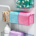 iDesign Magnetic Medium Clear Plastic Organizer Bins, 2-Pack - Image 5
