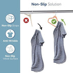 Premium Velvet Hangers 60 Pack, Non Slip Clothes Felt Hanger Heavy Duty for Coat, Premium Slim Space Saving Suit Hangers for Closet Organizer, 360° Rotating Silver Hook - Image 4