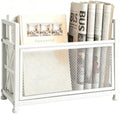Extra Large Magazine Holder, Metal Magazine Rack Floor, Magazine Storage Basket, Mesh Magazine File Holder, Magazine Holders for Shelves, Magazine Stand for Desk, Folder Organizer Bin for Magazines by OFIDELITY