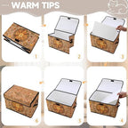 Stackable Clothes Storage Bins with Lids 3 Pack - Image 3