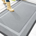 OLANLY Front Door Mat Outside 47x32, All-Season Heavy-Duty Rubber Doormat by OLANLY