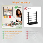 7-Tier Double Row Ribbon Storage Organizer , Wall Mounted Ribbon Organizer - Image 6