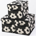 Stackable Clothes Storage Bins with Lids 3 Pack by BestSellers