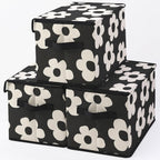 Stackable Clothes Storage Bins with Lids 3 Pack by BestSellers