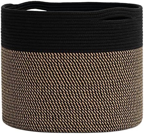 Goodpick Wicker Blanket Basket Living Room, Toy Storage for Playroom, 45L by Goodpick