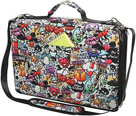 384 Slots Pencil Case, 4-Layer Organizer with Shoulder Strap by Lbxgap