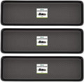 Matace 3 Pack Rubber Extra Large Shoe Tray for Entryway,Long Boot Tray,Slim Boot Mat for Indoor and Outdoor Use,16x55 in, Rectangular (Pack of 3) by MataceCarpet