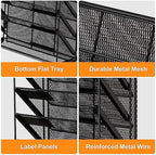 Kuntine.B Wall File Organizer Office Hanging Magazine Holder Wall File Organizer for Office Home - Image 5