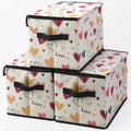 Stackable Clothes Storage Bins with Lids 3 Pack by BestSellers
