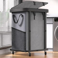 Laundry Basket with Wheels,150L (40 Gal) Rolling Hamper Carts - Gary by Unlockyourhomestoragelife