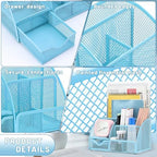 13-in-1 Office Desk Organizer Set for Back to School Supplies Accessories - Image 6