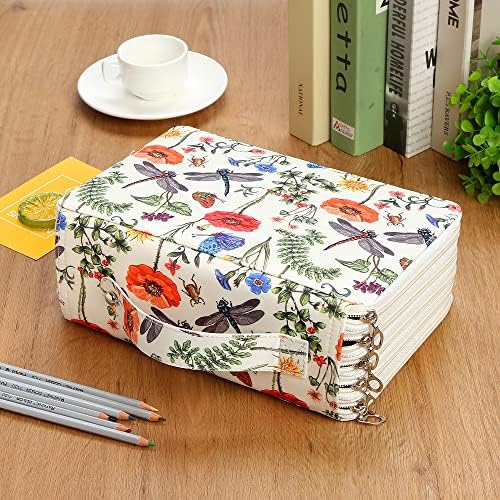 250 Slots Colored Pencil Case Organizer, 5 Layer Bag - Image 6