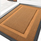 OLANLY Front Door Mat Outside 33x21, All-Season Heavy-Duty Rubber Doormat by OLANLY