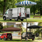 KAXIWEI Hitch Mount Umbrella Holder for 1.5-1.9" Poles - Fits 2"×2" Hitch Receiver, Heavy-Duty Outdoor Umbrella Stand for Tailgating, Camping, RV, Beach & Outdoor Events - Image 2