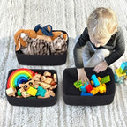 Goodpick 3-Pack Boo Storage Baskets for Closet Organizing, 11 x 7 x 4.5 in - Image 4