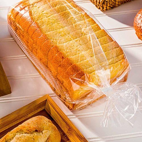 Restaurantware Clear Plastic Bread Bag, 250 Pack - Image 3