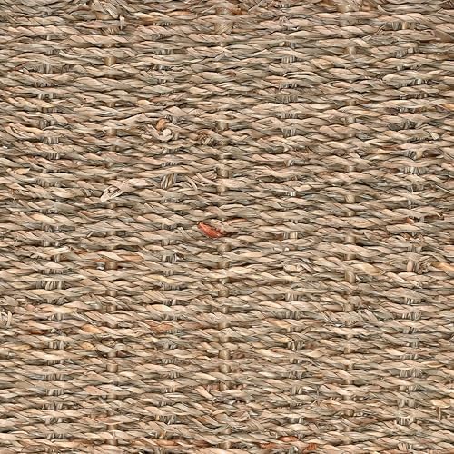 happimess Arden 3-Piece Storage Basket Set Scalloped Seagrass 17", Natural - Image 5