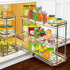 LYNK Élite 3-Tier Spice Rack Organizer Cabinet, Pull Out Spice Rack by LYNKPROFESSIONAL