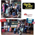dbest Products Quik Cart Extended Collapsible Rolling Crate - Gray & Black - Image 5