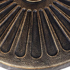 Blissun 26.5 lbs Outdoor Living Heavy Duty Round Antiqued Patio Umbrella Base, Bronze - Image 3