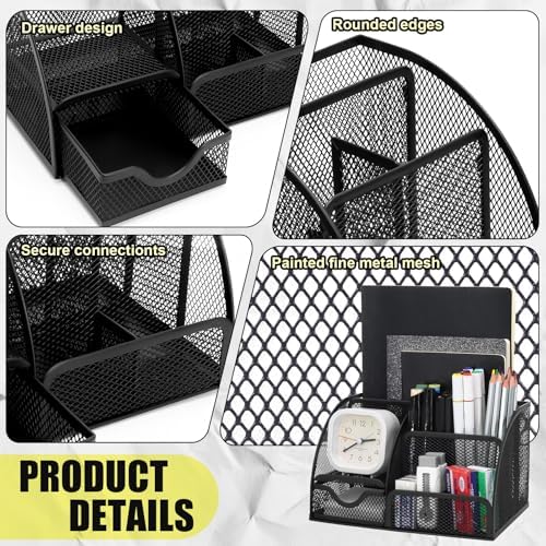13-in-1 Office Desk Organizer Set for Back to School Supplies Accessories - Image 6