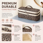 Hair Tool Travel Bag, Leopard - Image 4