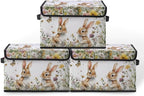 Stackable Clothes Storage Bins with Lids 3 Pack. by BestSellers