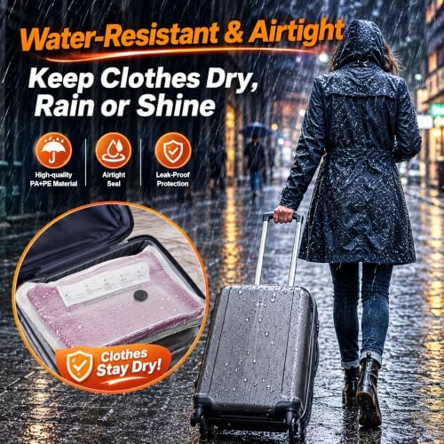 16 Pack Vacuum Storage Bags for Clothing Travel - Image 7