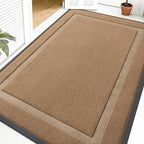OLANLY Front Door Mat Outside 59x40, All-Season Heavy-Duty Rubber Doormat by OLANLY