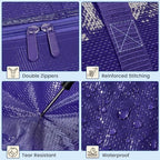 12 Pack Heavy Duty Waterproof Moving Bags, Foldable Totes - Image 4