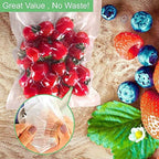O2frepak Gallon 11"x16" Vacuum Sealer Bags 100ct for Food Storage - Image 5