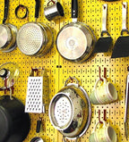 Yellow Metal Pegboard by Wall Control - 2 Pack - Image 7
