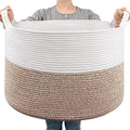 Goodpick Large Woven Basket for Blankets Fit Nursery & Living Room, 85L by Goodpick