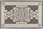 CHICHIC 36 x 24 Inch GrayGreen Indoor Door Mat for Home Entrance, Front Door Mat Inside Outdoor Outside Entryway Rugs Indoor Welcome Mat Anti-Slip Rubber Back Low Profile by CHICHIC