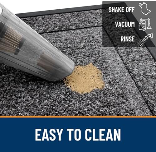 OLANLY Front Door Mat Outside 71x23, All-Season Heavy-Duty Rubber Doormat - Image 5