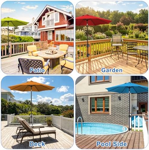 KingDolly Deck Umbrella Mount Corner, Umbrella Brackets for Deck Railing - Image 6