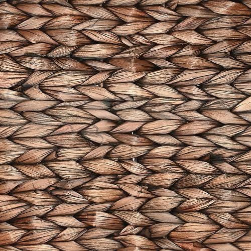 happimess Lane Hyacinth Wicker Pantry Baskets 9"x12"x5", Brown, Set of 4 - Image 5