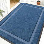 OLANLY Front Door Mat Outside 59x40, All-Season Heavy-Duty Rubber Doormat by OLANLY