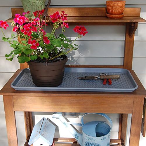 Multi-Purpose Tray in Decorator Colors - 30” L x 15” W x 1.20” H (Saddle Brown Set of 2) - Image 4